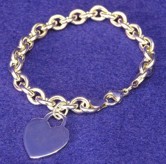 Heart Charm Bracelet